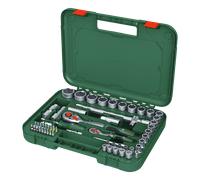 Set 57 pièces avec cliquets 1/2 + 1/4" - BOSCH - 1600A02Z9G"