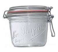 Le Parfait Terrines en verre 500 g avec couvercle et joint caoutchouc – Lot de 6