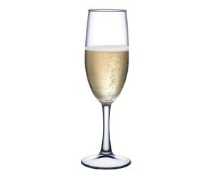 Set 6 Calices Flûte Champagne Amber 20 CL Verre Pasabache BAR Restaurant