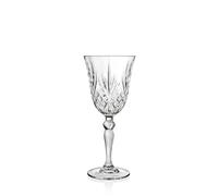RCR Verres à vin Melodia Luxion Crystal – Cristal 21 cl – Lot de 6 – Passe au lave-vaisselle