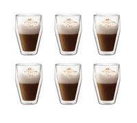 Bodum 104821012 Titlis Set 6 Verres Double Paroi Empilables