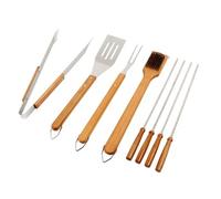 Set 8 accessoires inox pour barbecue