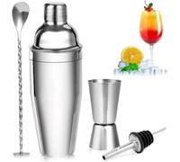 Set à cocktail en acier inoxydable