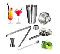Relaxdays Kit Cocktail set 5 pièces inox Bar