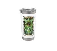 Set absinthe avec verre, cuillère et fontaine Gobelet isotherme en acier inoxydable double paroi