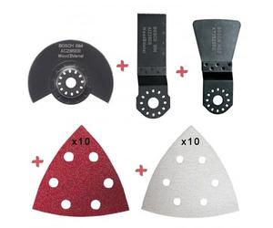 Set accessoires indispensables pour outil multifonction BOSCH