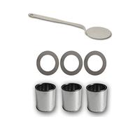 Set Accessoires pour cheminée au éthanol boîtes pour carburant + plaques épargne