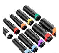 Set Adaptateur Douille Visseuse 6 Acier Extension Rallonge à Choc 1/2 pour Perceuse Fil pour bosch 78mm(12mm)