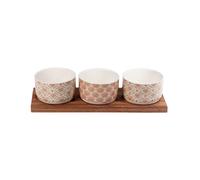 Set apéritif 3 pièces Rangoli