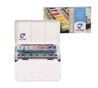 Van Gogh Set de peinture aquarelle, boîte métal, 12 demi godets
