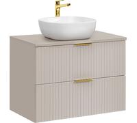 Set armoire Comad Adel Cashmere ADEL CASHMERE 82-80-2S, lavabo Comad Smile UM-6252SMILE40DP, ADEL CASHMERE 89-80