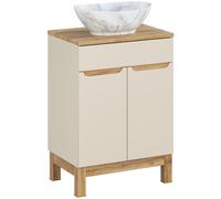 Set armoire Comad Bali Cashmere BALI CASHMERE 82-60-46-2D, lavabo Comad Pati UN-PATI-MW3, BLAT UN. 89-60-B WOTAN