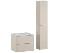 Set armoire Comad Dalia Cashmere DALIA CASHMERE 82-60-46-2S, lavabo Comad Lava UM-CFP LAVA 60D, DALIA CASHMERE 80-30-1D