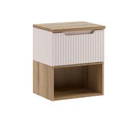 Set armoire Comad Nova Cashmere NOVA CASHMERE 82-50-40-1S, étagère Comad Nova Coast Evoke COAST EVOKE UN 81-50-29, NOVA OAK A 89-50