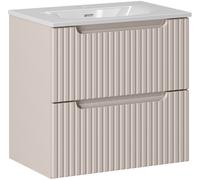 Set armoire Comad Nova Cashmere NOVA CASHMERE 82-60-2S, lavabo Comad Sky 3 SKY 3 60CM DP (E-8099-3-60)