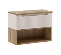 Set armoire Comad Nova Cashmere NOVA CASHMERE 82-80-40-1S, étagère Comad Nova Coast Evoke COAST EVOKE UN 81-80-29, NOVA OAK A 89-80