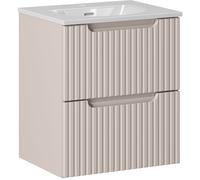 Set armoire Comad Nova Cashmere NOVACASHMERE 82-50-2S, lavabo Comad Sky 3 SKY 3 50CM DP (E-8099-3-50)
