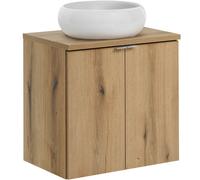 Set armoire Comad Nova Oak NOVA OAK A 82-60-2D, lavabo Comad Wiki UN-WIKI-SW, NOVA OAK A 89-60