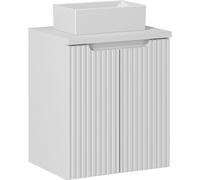 Set armoire Comad Nova White NOVA WHITE 82-50-2D, lavabo Comad Gaja UN-GAJA35-SW 78570A(35), NOVA WHITE 89-50