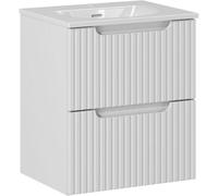 Set armoire Comad Nova White NOVA WHITE 82-50-2S, lavabo Comad Sky 3 SKY 3 50CM DP (E-8099-3-50)