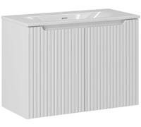Set armoire Comad Nova White NOVA WHITE 82-80-2D, lavabo Comad Sky 3 SKY 3 80CM DP (E-8099-3-80)