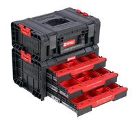 Set coffre à outils avec tiroirs et coffret avec porte-outils 21 cases Atelier PRO