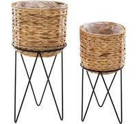 Set aus 2 töpfen "hya" wasserhyazinthe - Atmosphera créateur d'intérieur