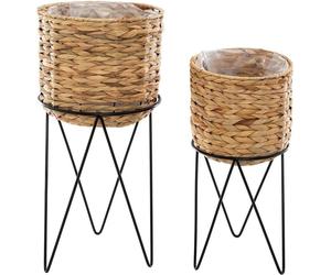 Set aus 2 töpfen "hya" wasserhyazinthe - Atmosphera créateur d'intérieur