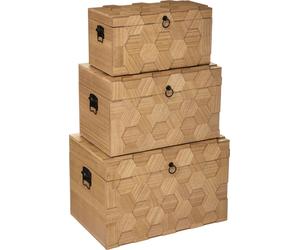 Set aus 3 koffern "arty" l47 53 60cm - Atmosphera créateur d'intérieur