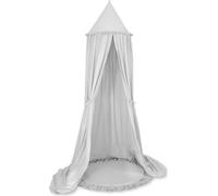 Set avec baldaquin suspendu et tapis de jeu - Décoration de chambre d'enfant - coton Oeko-Tex, isolation phonique
