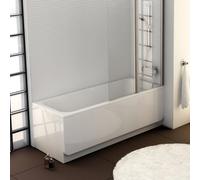 Set baignoire rectangulaire Ravak Chrome C731000000, siphon de baignoire Viega Simplex 495121, GPX2240015