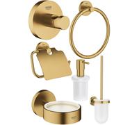 Set brosse WC Grohe Essentials 40374GN1, porte-papier toilette Grohe Essentials 40367GN1, 40369GN1, 40365GN1, 40394GN1, 40364GN1