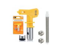 Set Buse de Pulvérisation Airless 515 + 2x Joint RAC V + Filtre 60 Mesh - Jet 25 cm Haute Précision Rosfix