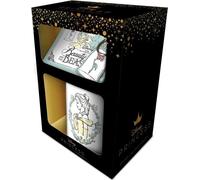 Set cadeau Disney Beauty And The Beast (tasse, dessous de verre et porte-clés)