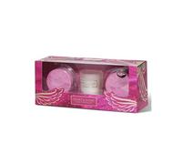 Set cadeau petite bougie et 2 bombes de bain heart and home ROSE G
