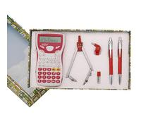 SET CALCULADOR COMPÁS+ESCRITURA 29X17
