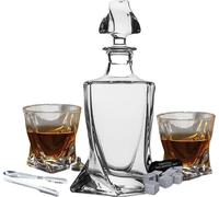 Set Carafe avec Deux Verres - Twisted