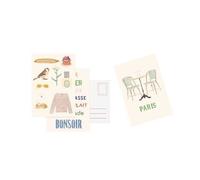 Set Cartes Postales Paris