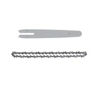Set Chaîne Et Guide Tronçonneuse - 1 Chaîne Et 1 Guide Pour Tronçonneuse | Électrique | Combo Guides Acier Robuste Remplacement | Tailles 4 6 8 Pouces Pour Bricolage, Petits Travaux, Découpe Portable