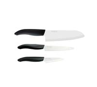 Kyocera ADB01791 Set de 3 Chef Couteaux, Céramique, Noir, 36 x 18 x 28 cm ADB01791 Noir
