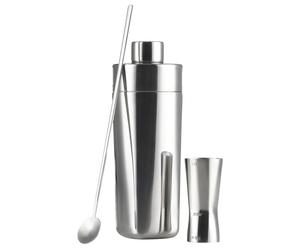 Set cocktail ROCKS, set de 3 pc, argent, acier inoxidable, Zone Danemark