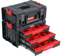 Set coffre à outils avec tiroirs et coffret avec porte-outils 21 cases Atelier PRO