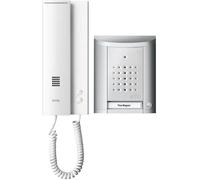 Set complet dInterphone filaire 1 foyer Ritto by Schneider 1841120 argent