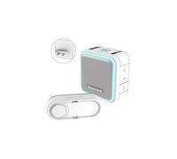 Set complet pour Carillon sans fil DC515SP2 150 m blanc, gris
