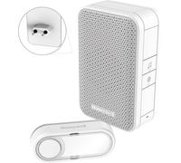 Set complet pour Carillon sans fil Honeywell DC311SP2 150 m blanc, gris