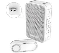 Set complet pour Carillon sans fil Honeywell DC313SP2 150 m blanc, gris