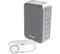 Honeywell Carillon sans fil Série 3 DC313SG – Portée 150 m – LED – 868 MHz – Gris/Argent
