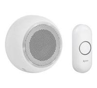 Byron Sonnette sans fil DBY-23512 Set complet 175 m blanc
