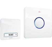 Set complet pour Sonnette sans fil m-e modern-electronics 41095 200 m blanc