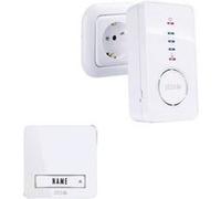 M-E Modern Electronics Set complet pour sonnette sans fil 41098 portée 100 m blanc